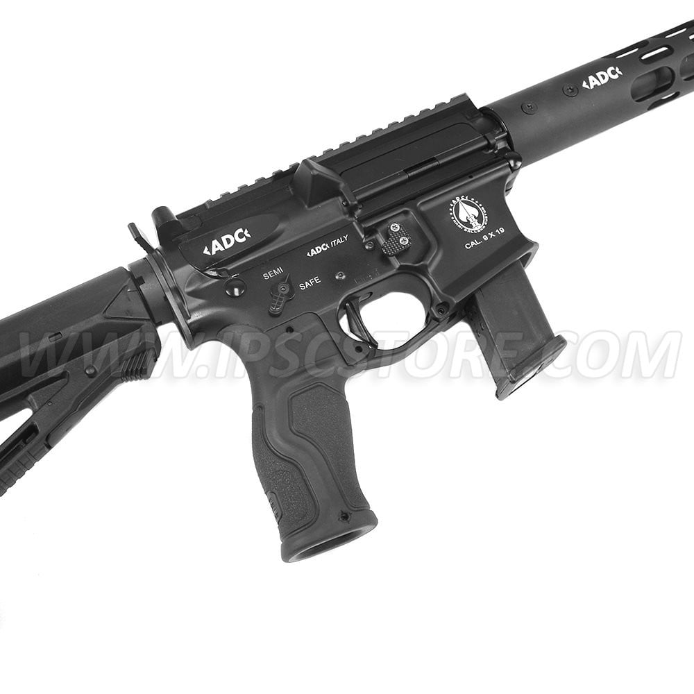 ADC IPSC PCC vintraudne püss 9×19 – 12.5″ – BLACK