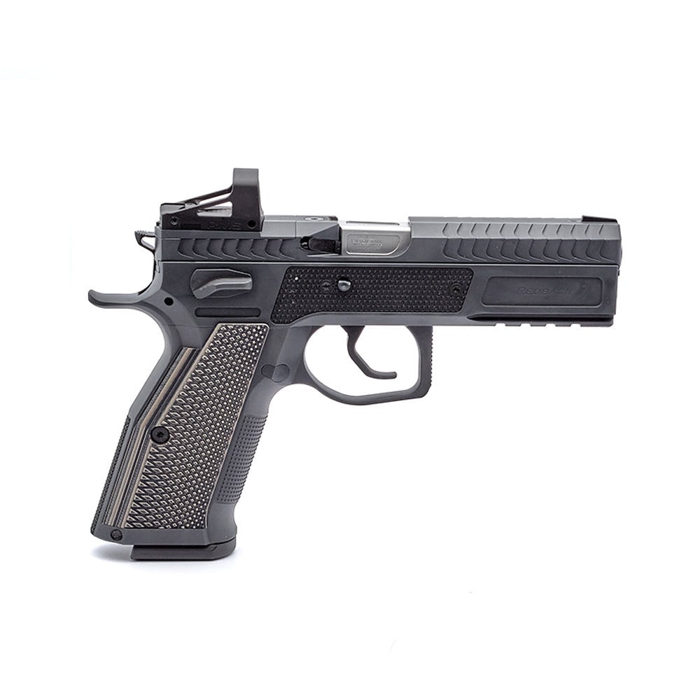 Phoenix Redback Gen 2 Optic, Steel / Steel, Black, DA/SA, Target Front Sight black, Shield RMS, 9 x 19mm