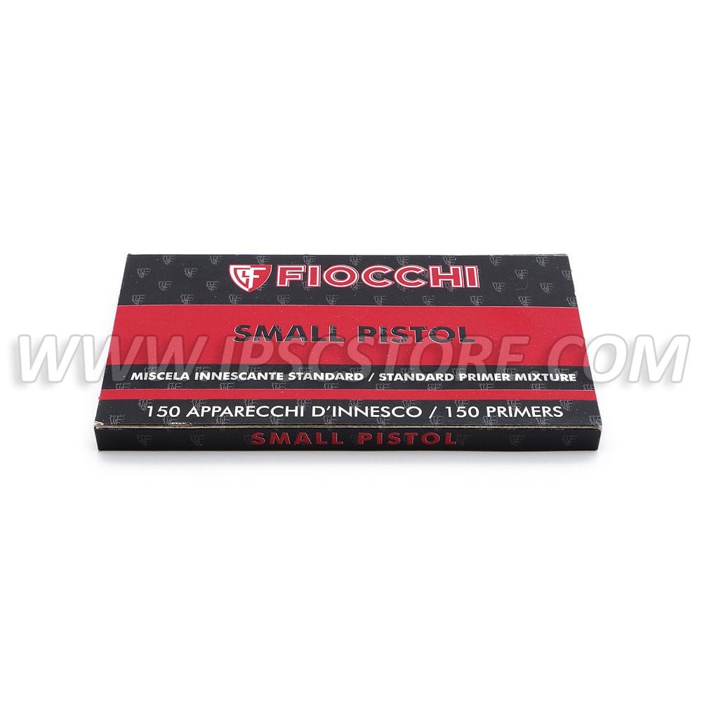 FIOCCHI Small Pistol Primers, 150 pcs. BOX