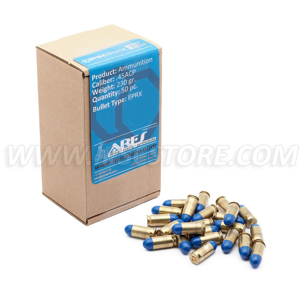 Padrunid ARES .45auto 230gr EPRX – 50tk karbis