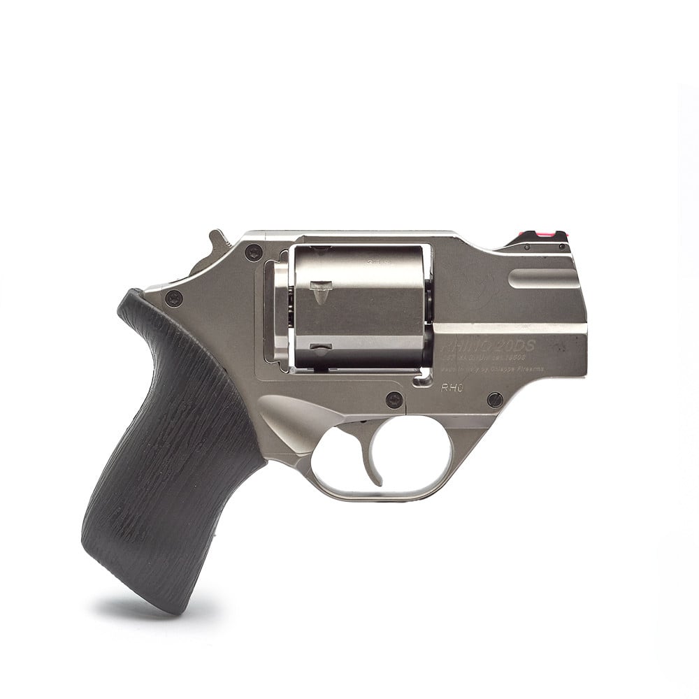 Chiappa Rhino Revolver 200DS, Nickel, 2″ Barrel 357Mag