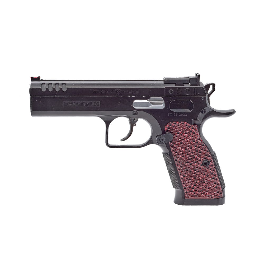 Püstol Tanfoglio Stock II Extreme, 9x19mm + OR Kelk ja Relvaraud, Kasutatud
