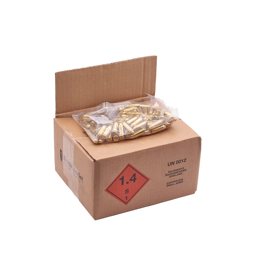 Padrunid BalticBullet 9MM LUGER FMJ 147gr – 1000tk karbis