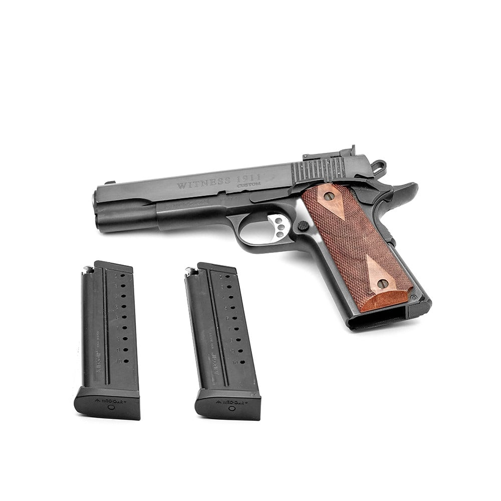 Tanfoglio Witness 1911 Custom Must, 9×19mm, Kasutatud