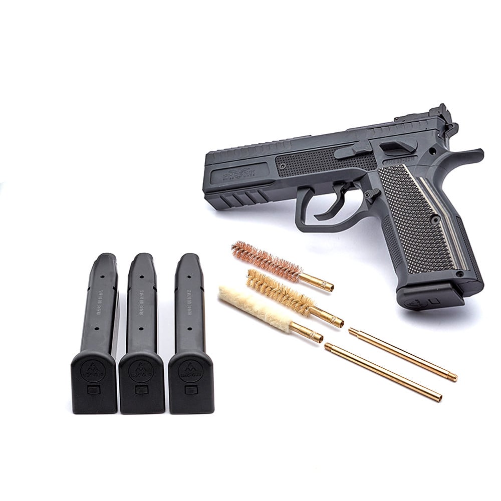 Phoenix Redback Light Gen 2, Steel / Alu, Black, DA/SA, Front Sight Fiber red, OR LPA, 9 x 19mm