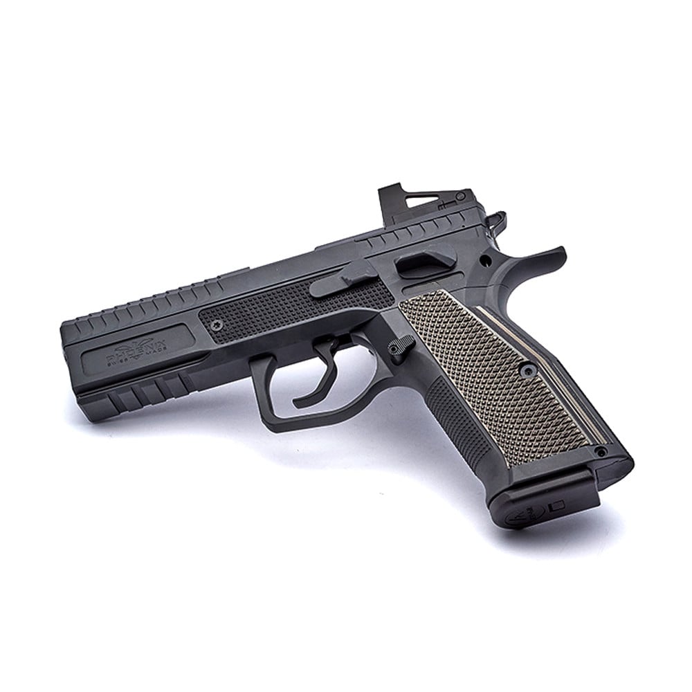 Phoenix Redback Gen 2 Optic, Steel / Steel, Black, DA/SA, Target Front Sight black, Shield RMS, 9 x 19mm