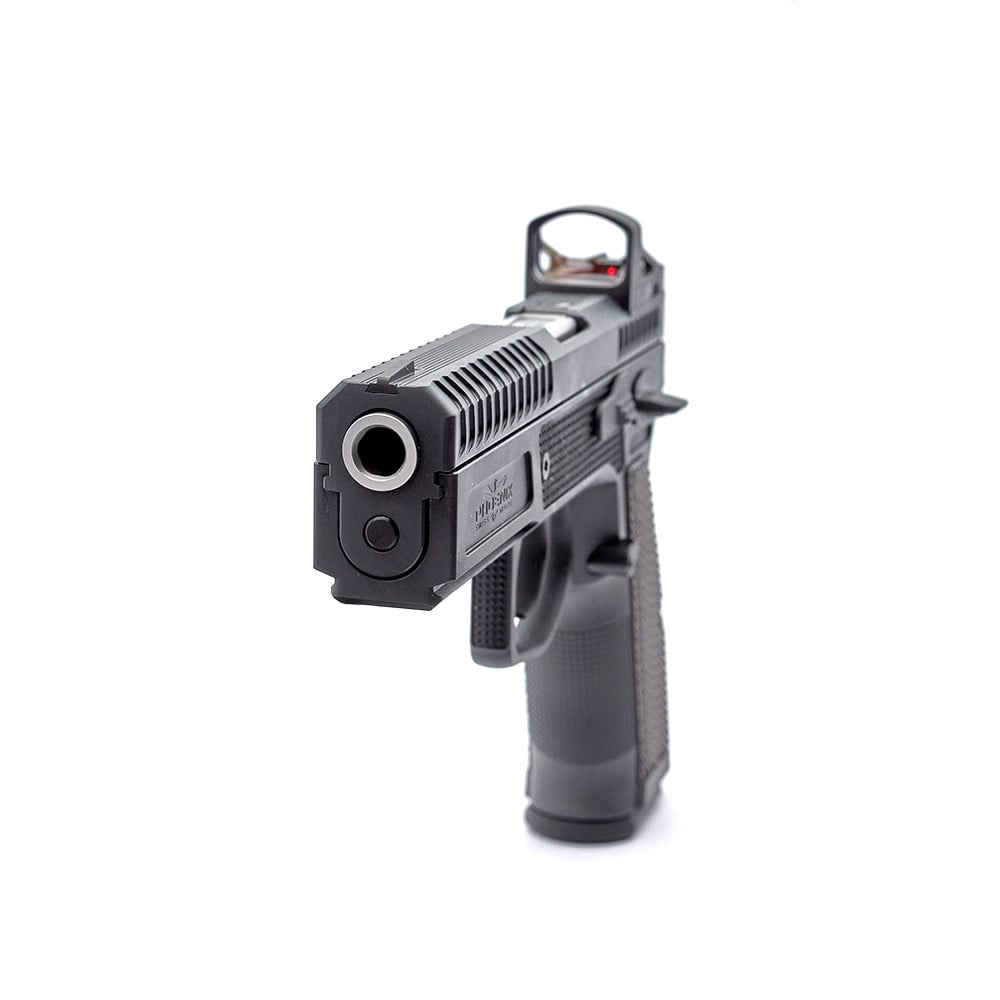 Phoenix Redback Gen 2 Optic, Steel / Steel, Black, DA/SA, Target Front Sight black, Shield RMS, 9 x 19mm
