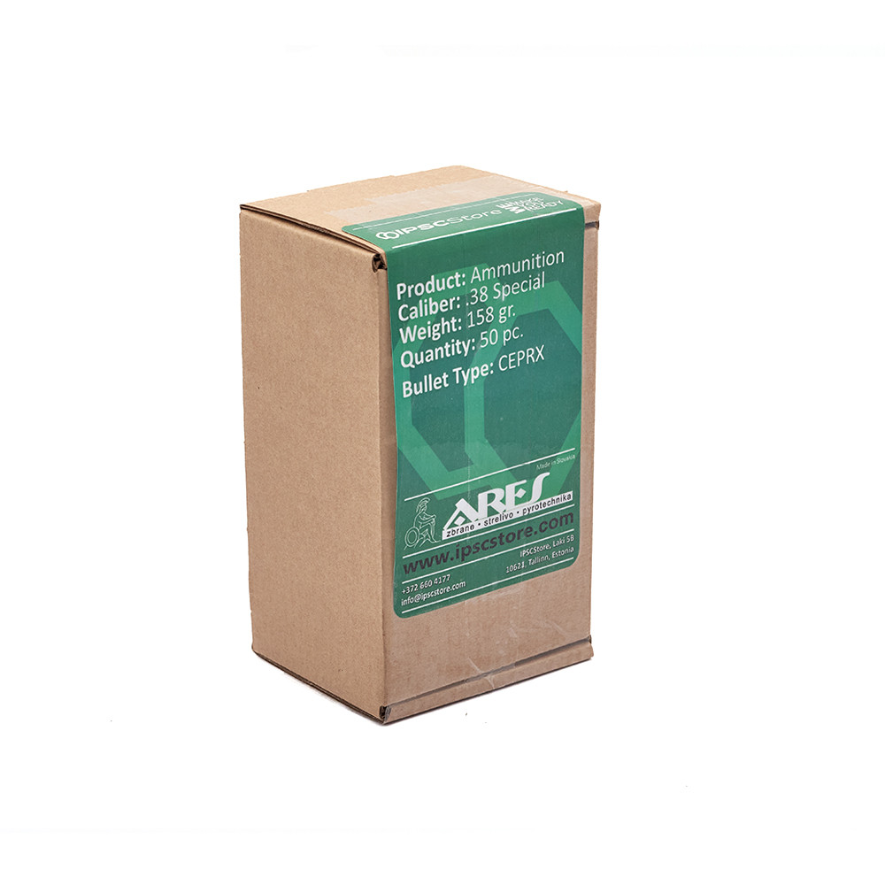ARES Ammo.38 Special 158gr – 50pcs. per box