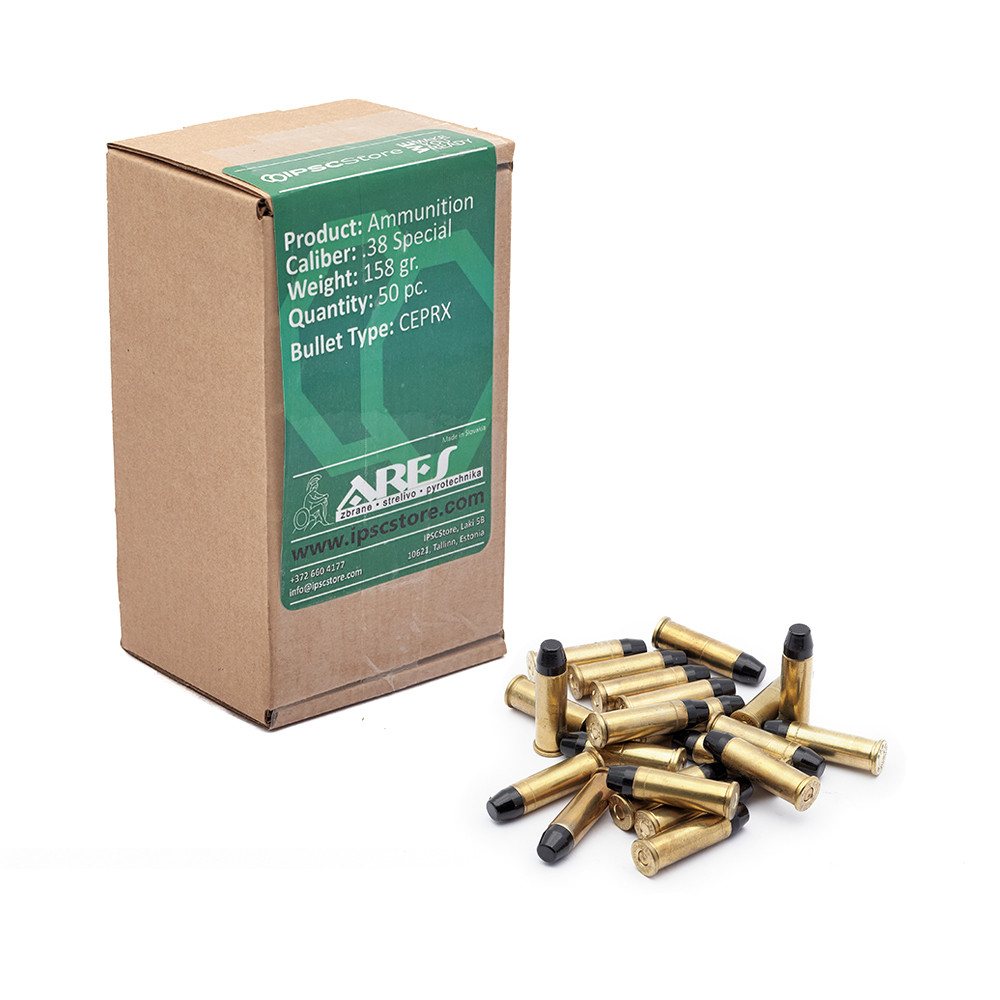 ARES Ammo.38 Special 158gr – 50pcs. per box